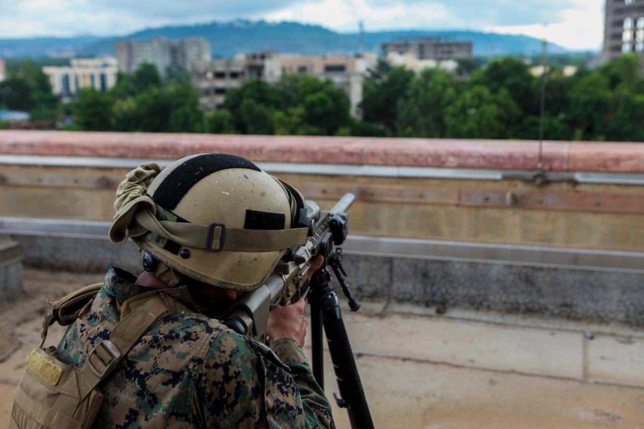 ¡Fuego! Echa un vistazo al Mk13, el nuevo rifle de francotirador de los Marines (FOTO)