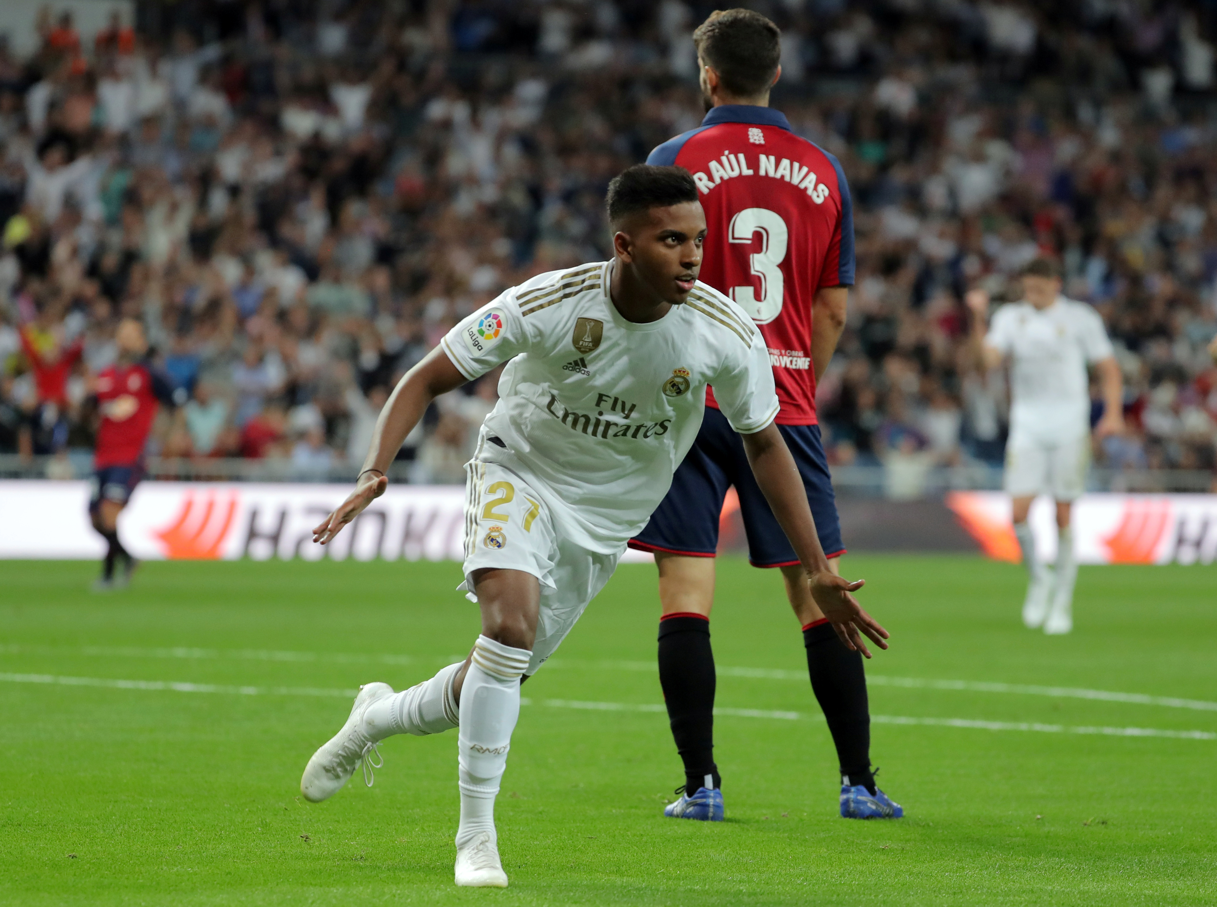 Rodrygo, fuera del Madrid en derbi ante Atlético pese a su espectacular debut