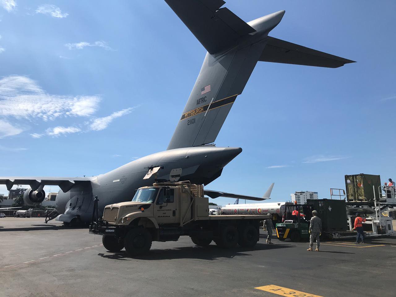 Marines de EEUU llegaron a Colombia para los ejercicios militares (FOTOS)