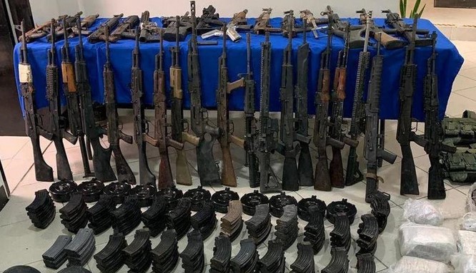 Detuvieron a “La Shakira” con 36 armas largas en Tamaulipas