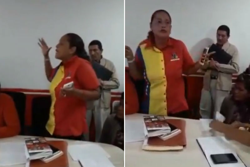 Esta chavista ahora es que se da cuenta de la pésima CORRUPCIÓN que sufre el país (Video)