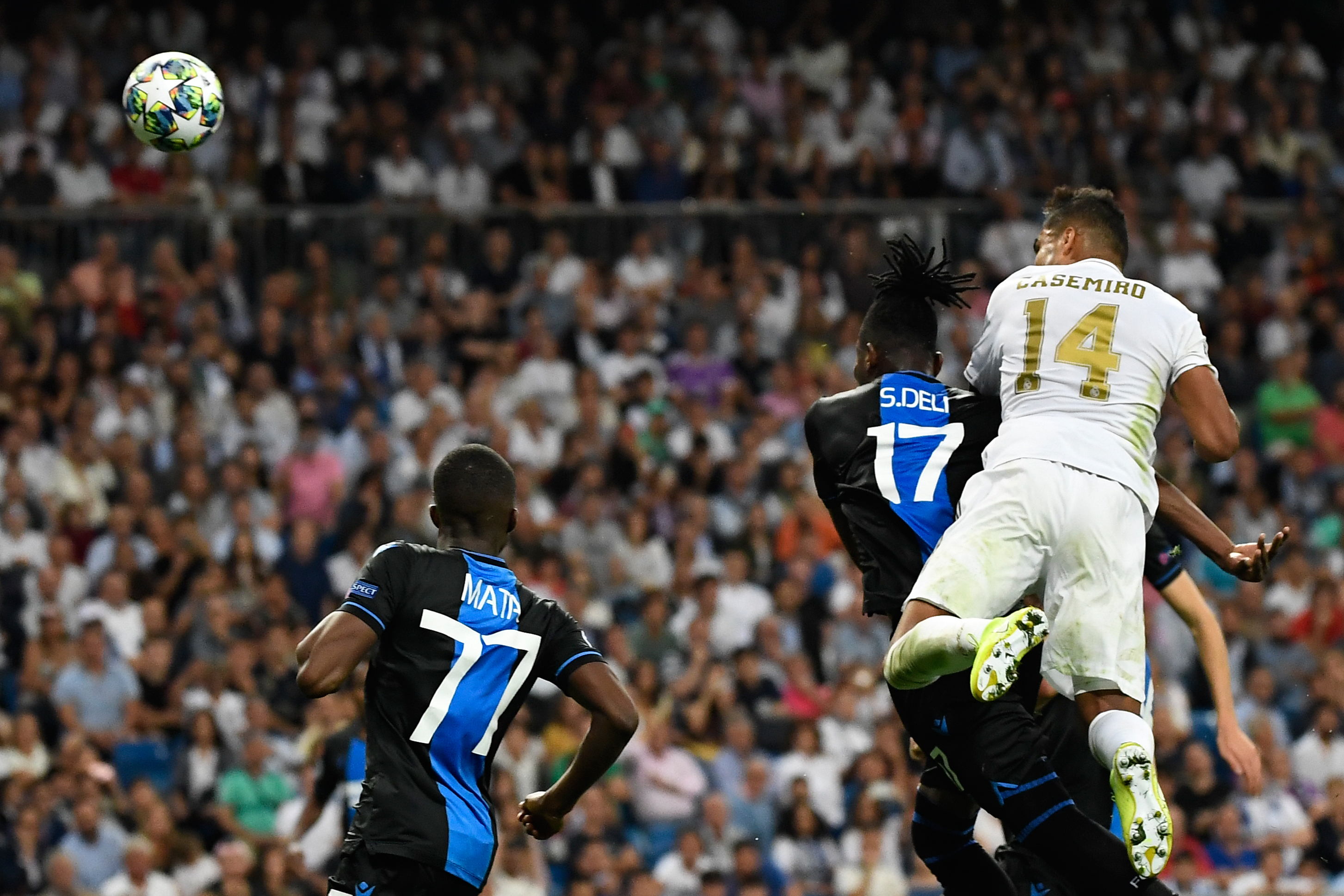 Casemiro salvó de la vergüenza al Real Madrid que se asustó del Brujas en Champions