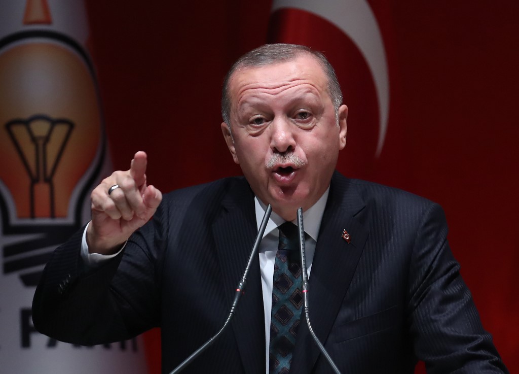 Detienen a cinco personas por burlarse del contagio con Covid-19 de Erdogan