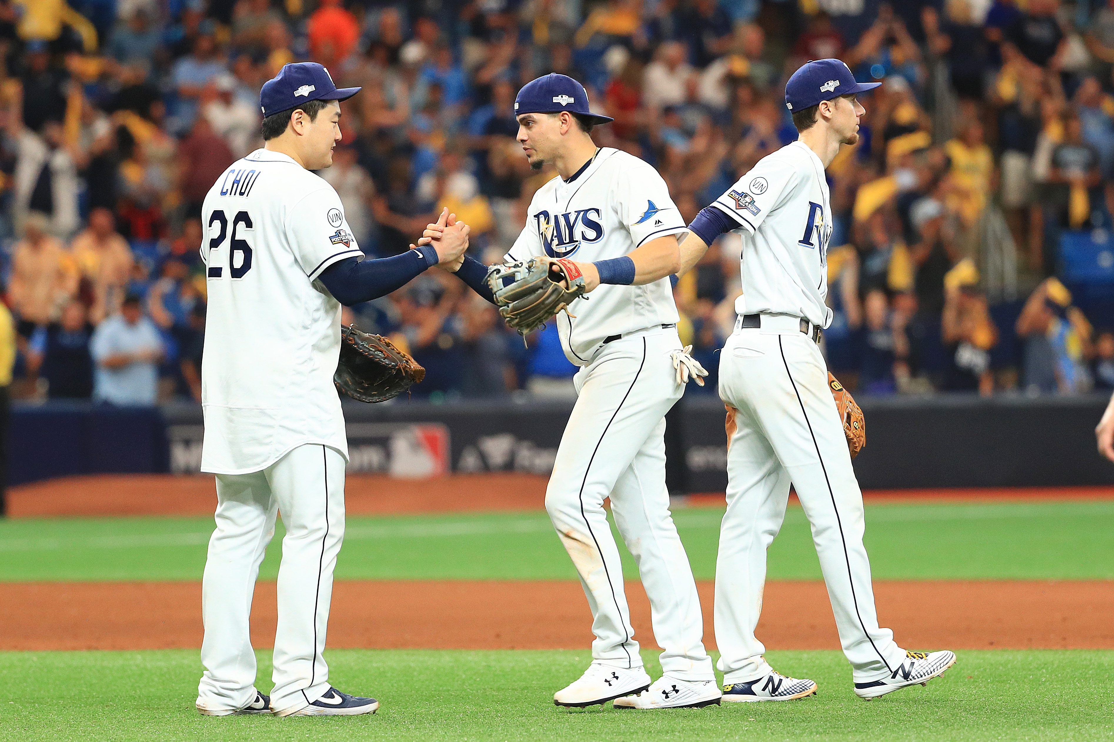 Rays evitaron la barrida ante Astros en el tercer juego de la Serie Divisional