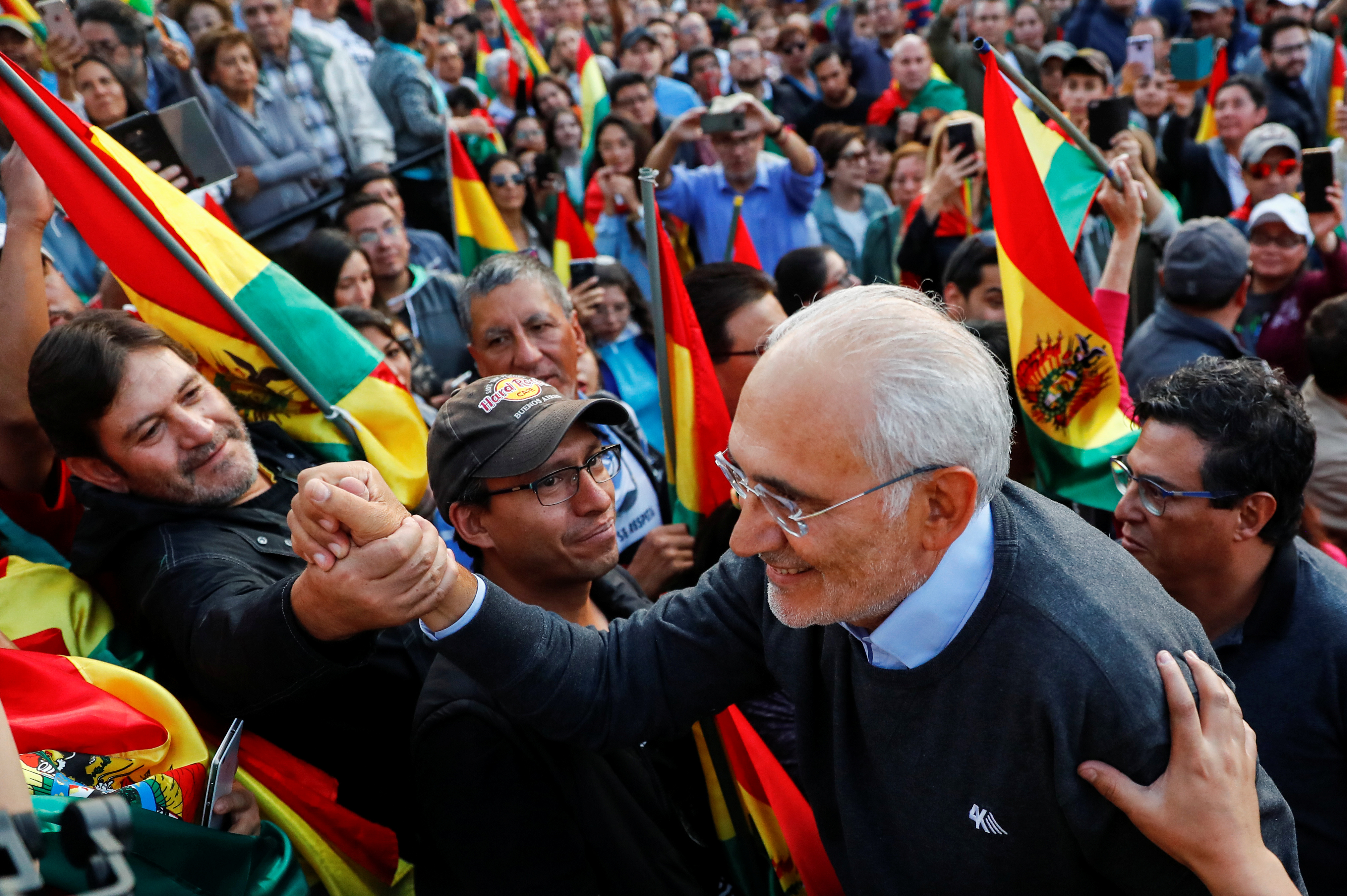 Mesa descarta una eventual negociación con Evo Morales en Bolivia