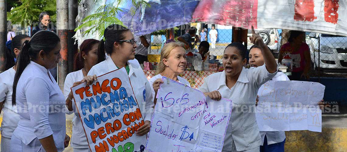 Gremio médico de Lara volverá a las calles