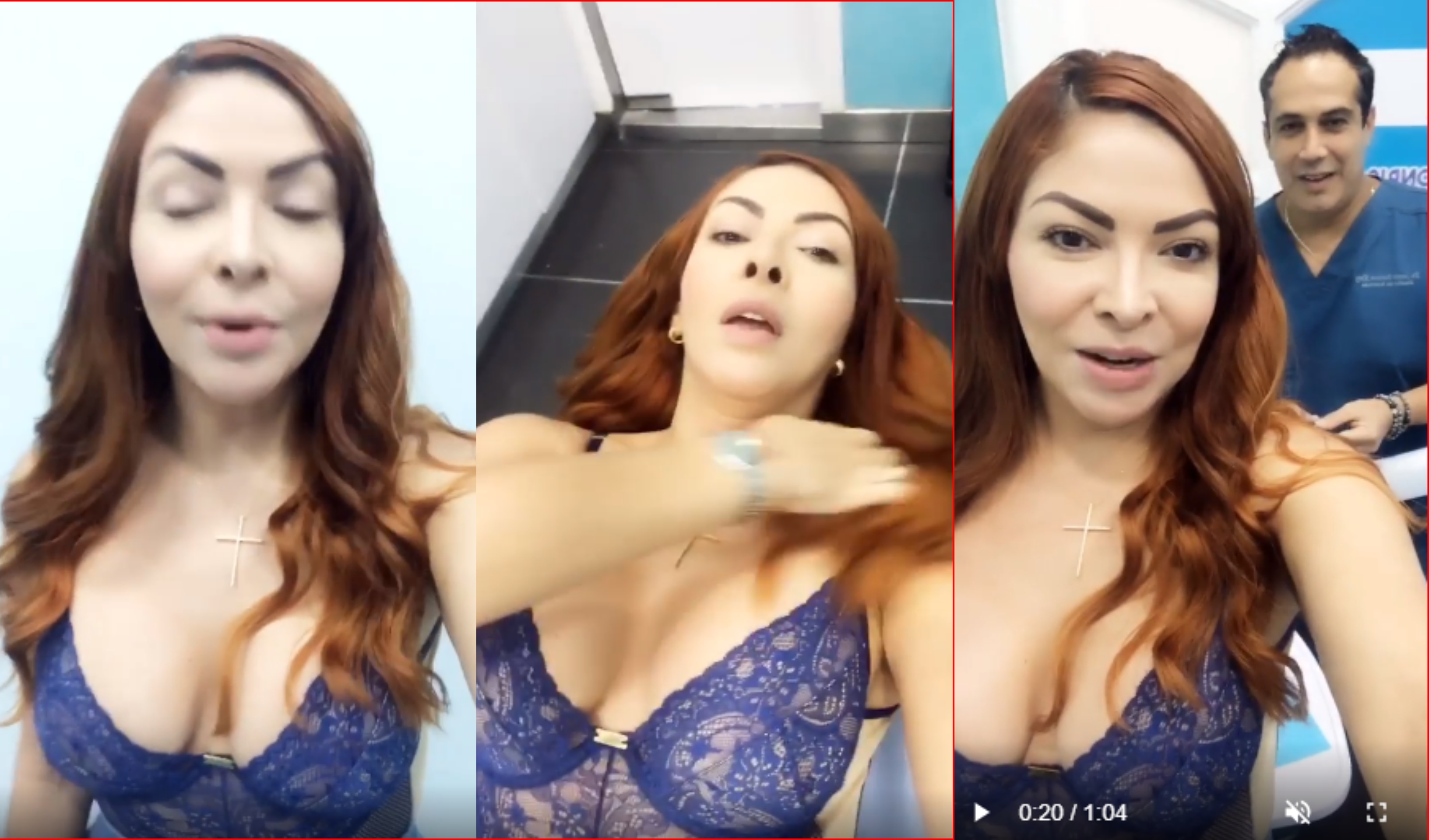 Pilla el gran DETALLAZO en el body transparentoso de la Beba Rojas y te divertirás… ¡pam pam! (FOTO)