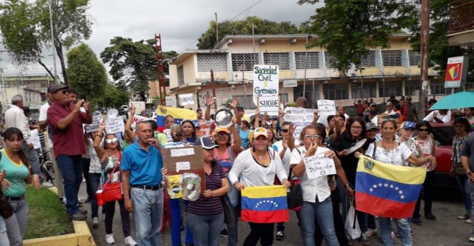 Docentes de Cojedes también se unen al paro nacional este #10Oct (Fotos y video)