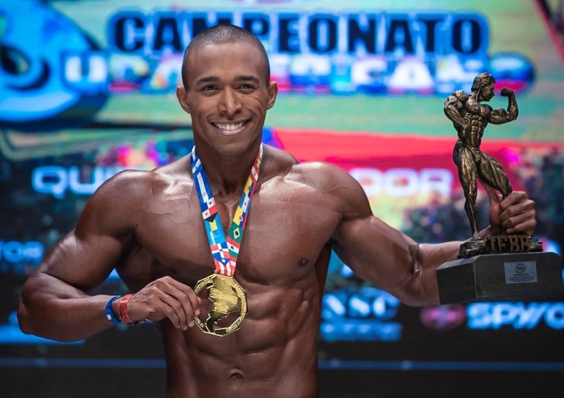 Bleiquel Colina consigue medalla de oro para Venezuela en los Sudamericanos de Fisicoculturismo (FOTOS)