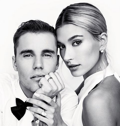 El impresionante vestido de novia de Hailey Bieber (Fotos)