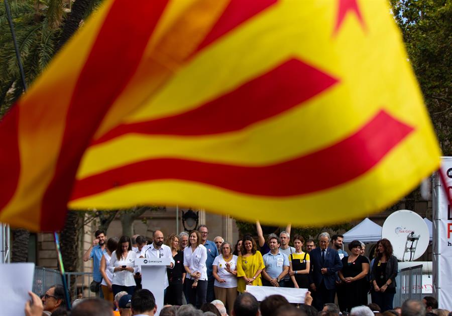 En FOTOS: Así se desarrollaron las protestas en Cataluña este #14Oct