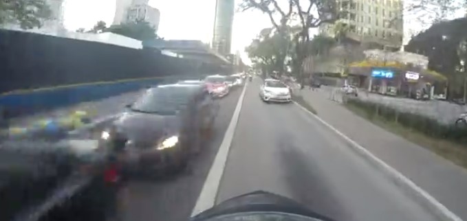 En video: Increíble persecución en Sao Paulo termina con un ladrón arrestado