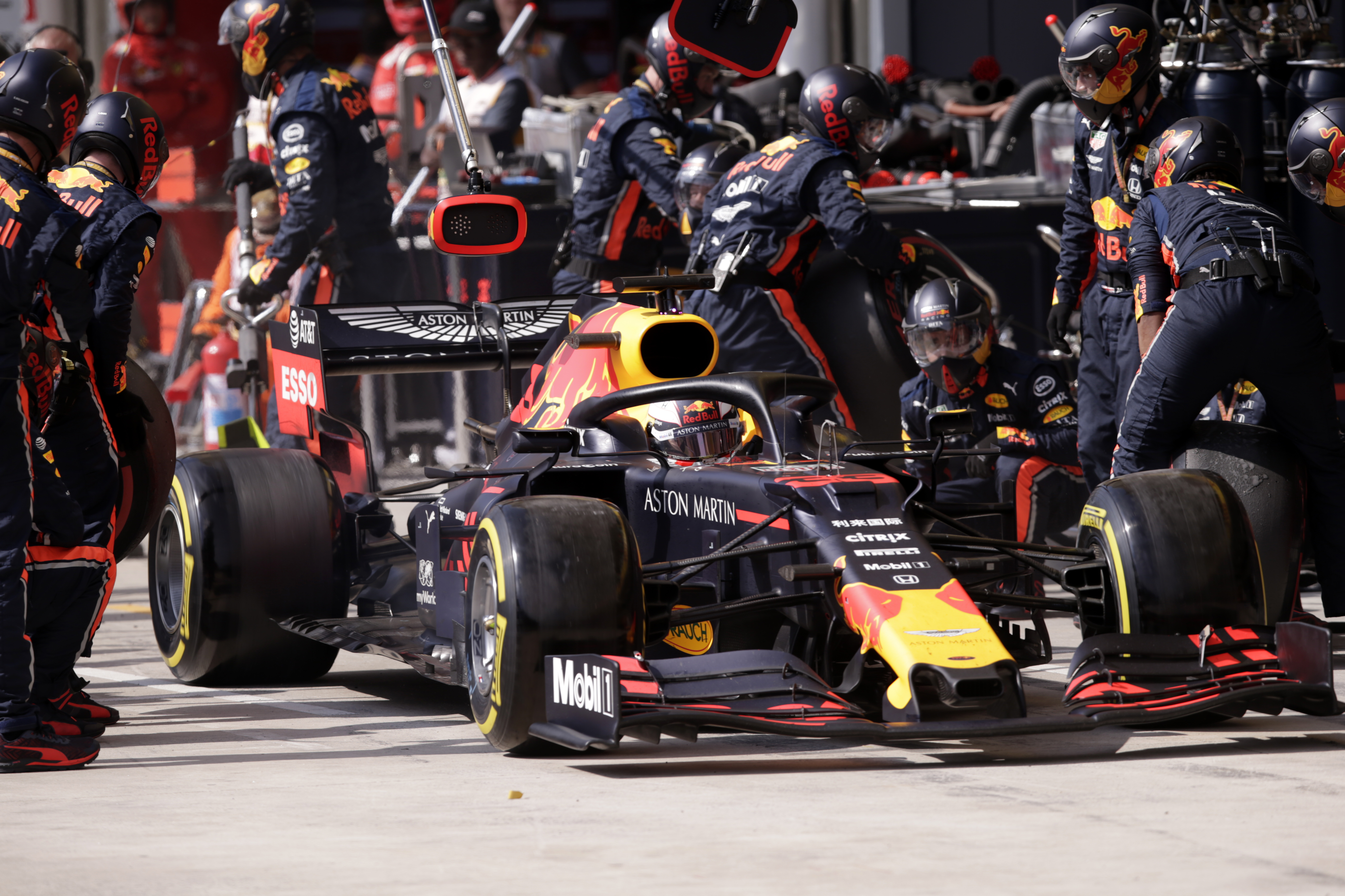 Red Bull rompió el récord mundial de parada de boxes en Fórmula Uno (VIDEO)