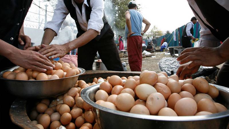 Muere al intentar ganar una insólita apuesta: Comer 50 huevos