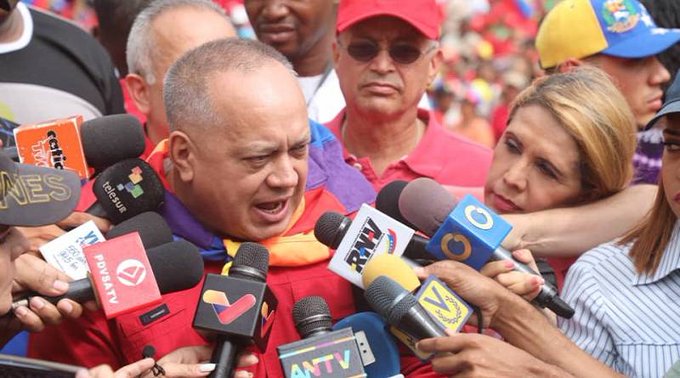 “Se han puesto de moda los autoproclamados”, dijo Diosdado sobre designación de Jeanine Áñez como presidenta de Bolivia