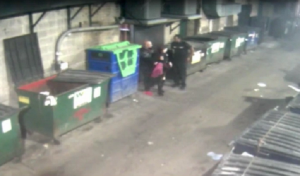 Fue a comer en un restaurante y terminó violada en el callejón trasero (video)