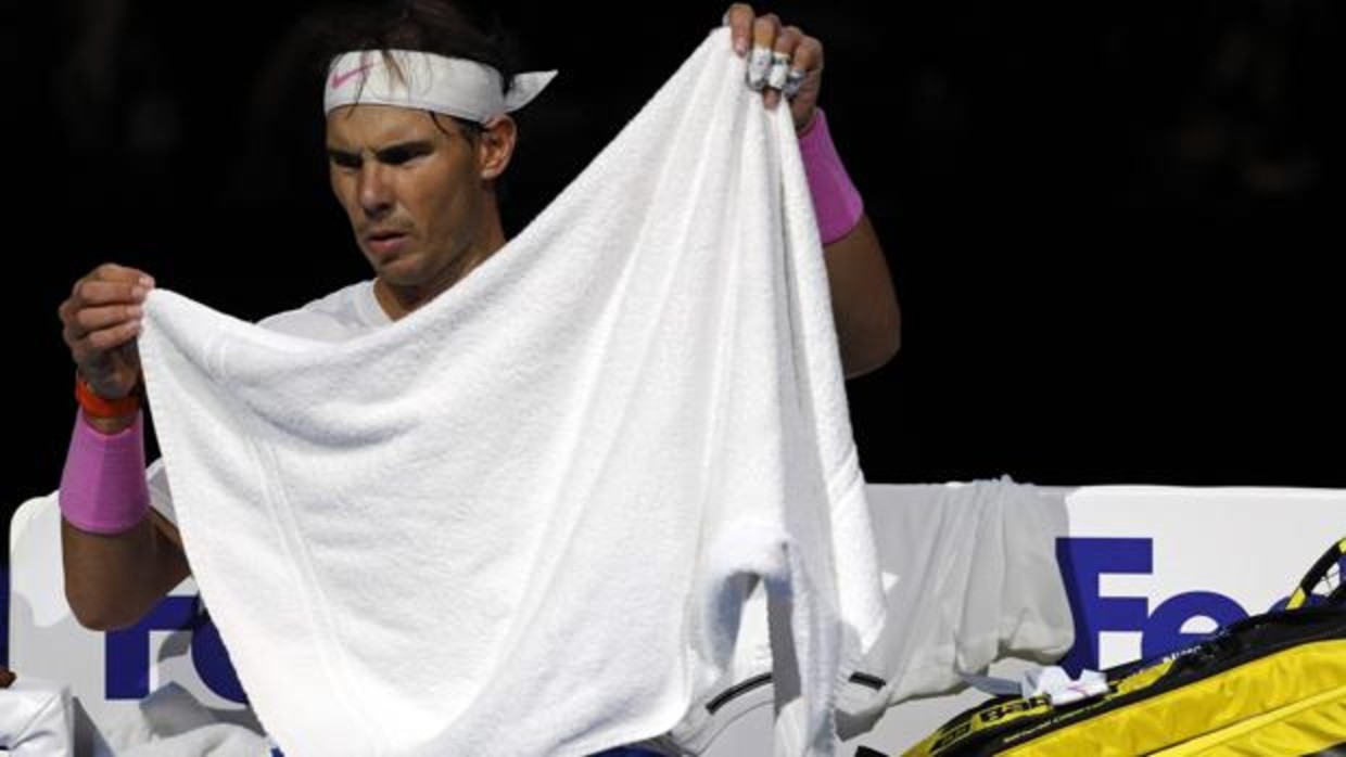 Rafa Nadal estalla en rueda de prensa al ser preguntado por su mujer