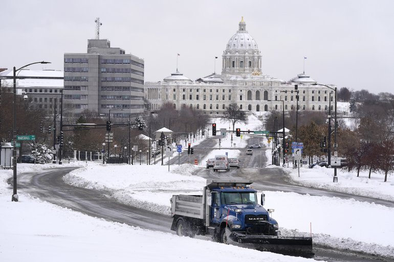 Ceden viento y nieve en EEUU a tiempo para Acción de Gracias