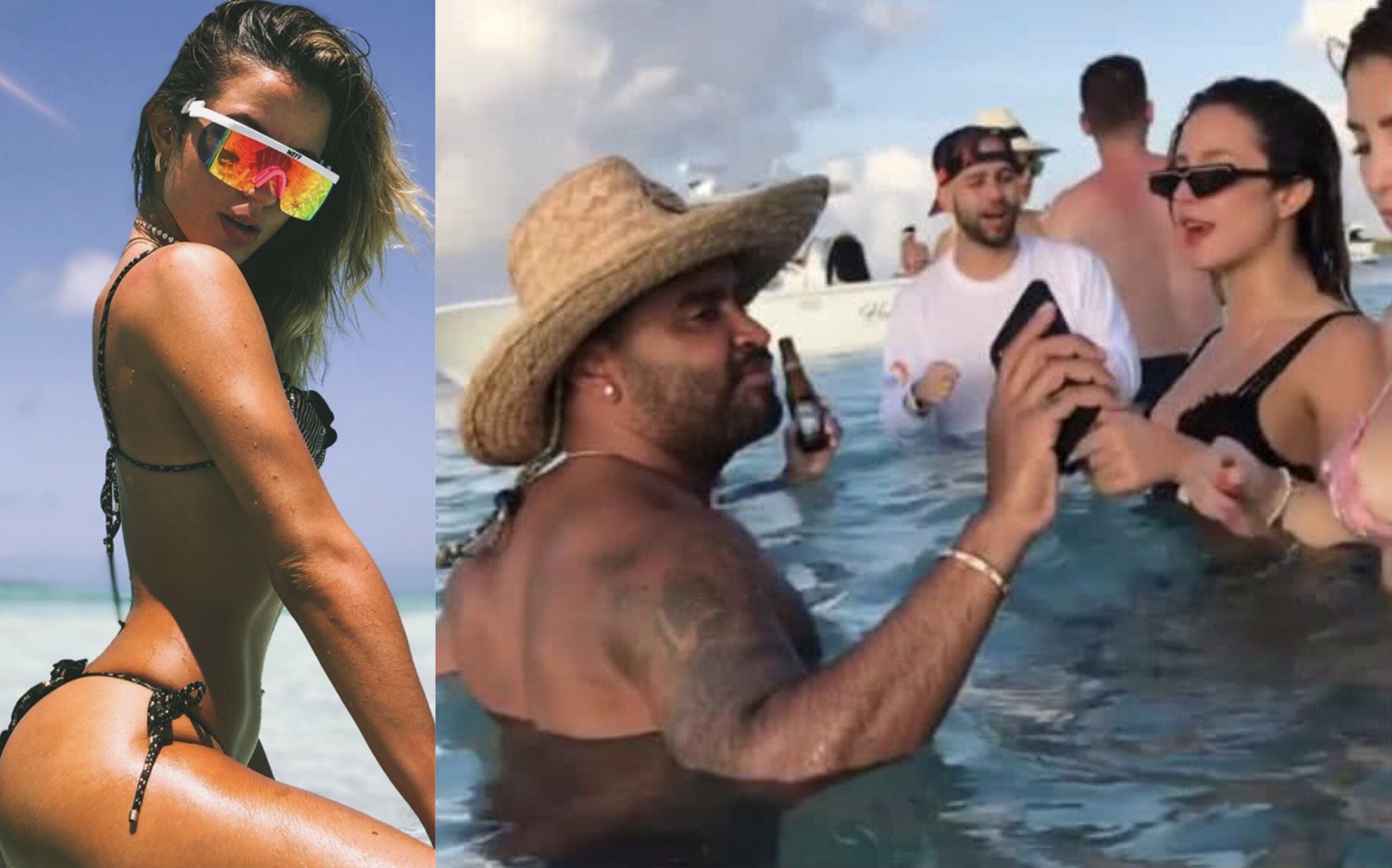 ¿Quién es la sexy venezolana que está tomándose con Zion una Polarcita en Los Roques?