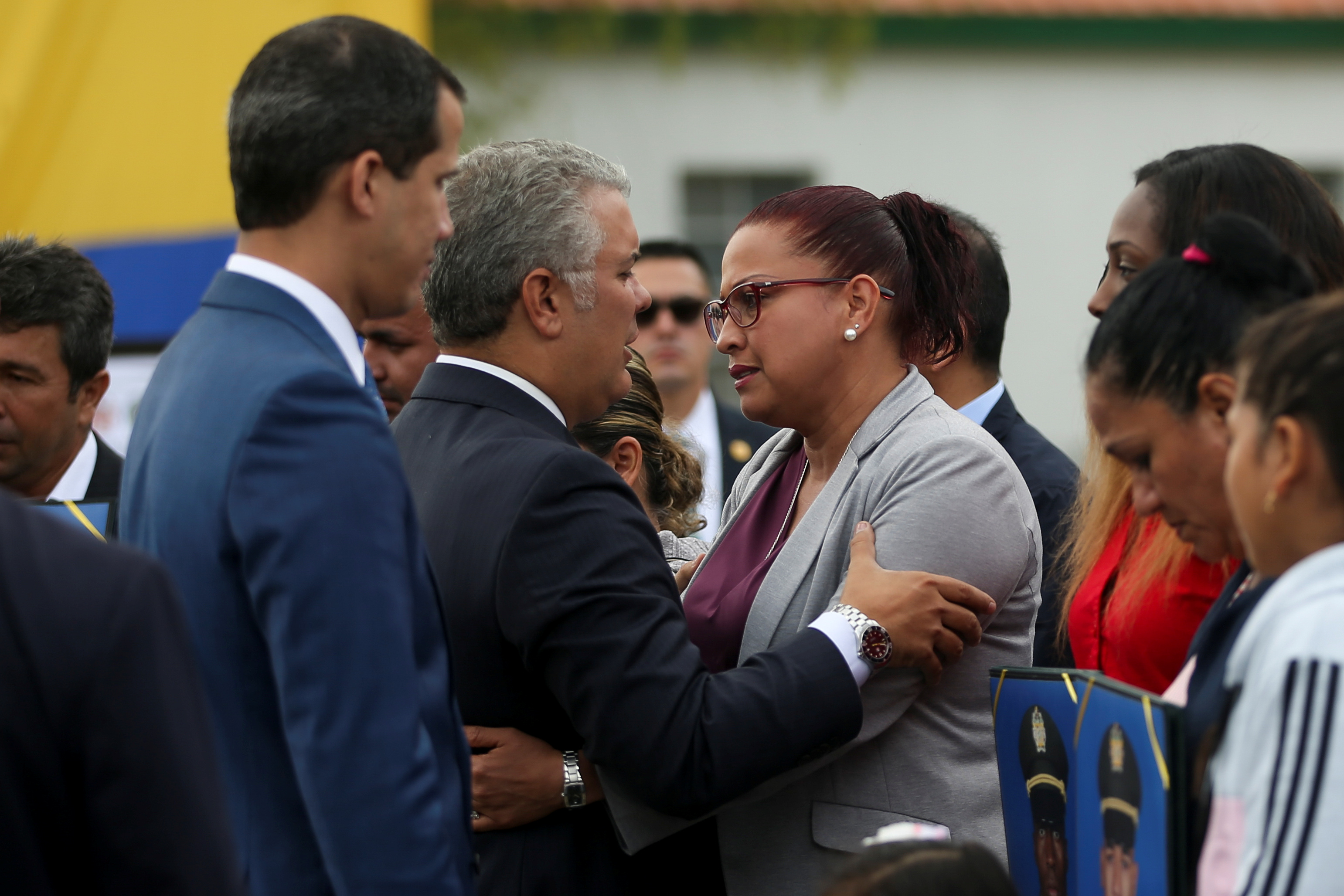 Alianza contra el régimen: Así fue el saludo de Guaidó, Pompeo y Duque en cumbre para combatir el terrorismo (VIDEO)