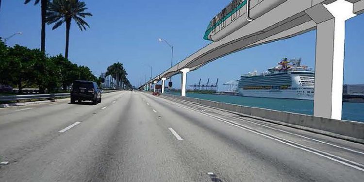 El Metromover derrota al Metrorail en Miami Beach