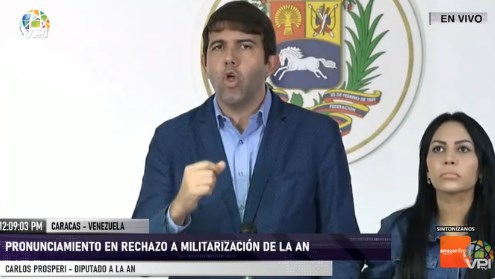 Diputados legítimos rechazan militarización de la AN y ataques a Primero Justicia