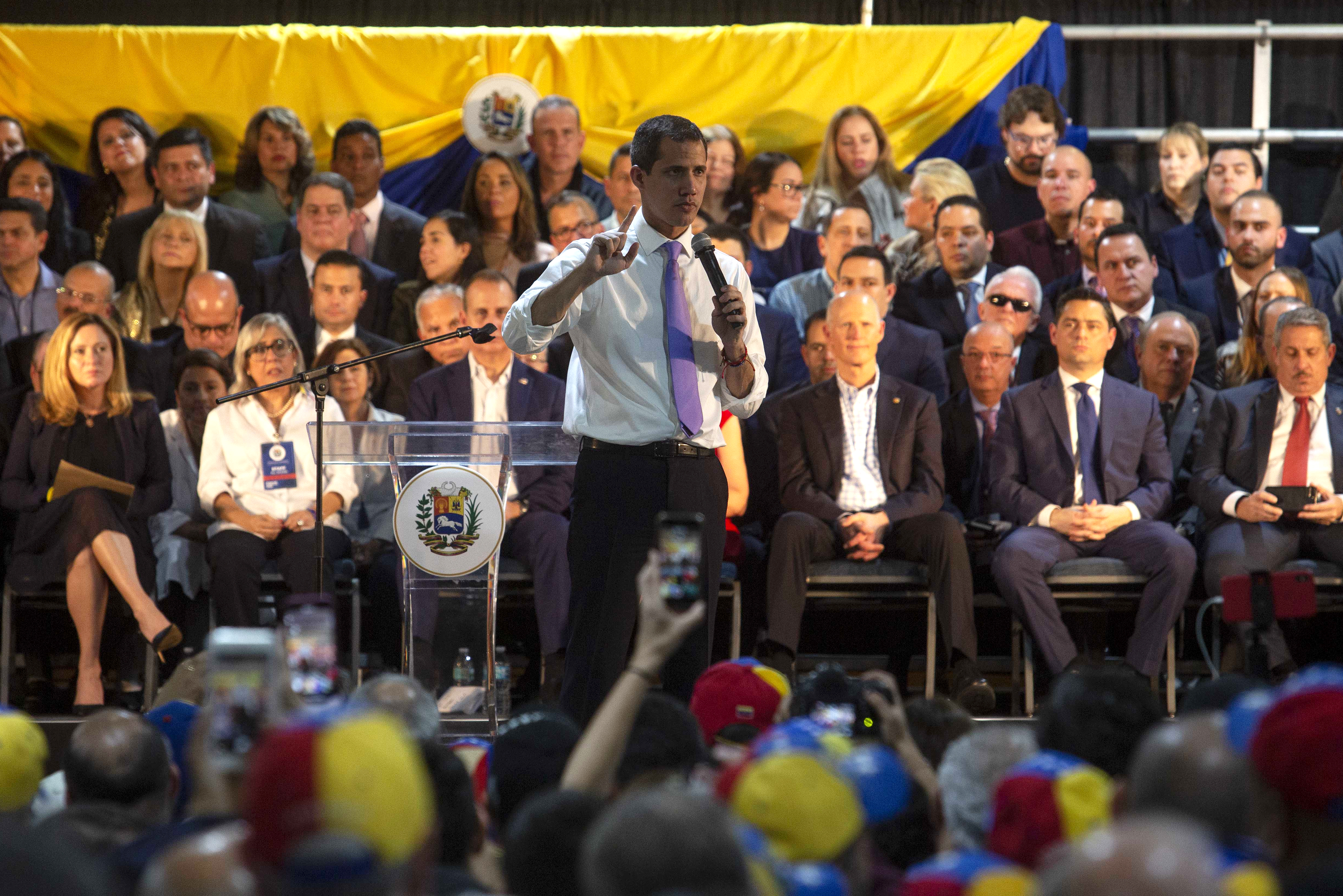 EN FOTOS: El cálido y necesario encuentro de Guaidó con la diáspora venezolana en Miami