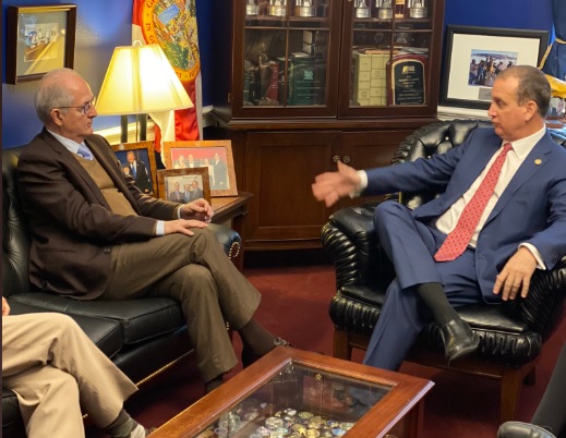 Congresista Mario Díaz-Balart conversó con Antonio Ledezma sobre la crisis de Venezuela (Fotos)