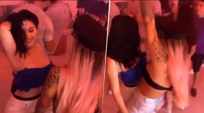 Hija de Aída Merlano cura su supuesta “depresión” con tremendo parrandón en el Carnaval de Barranquilla (Videos)