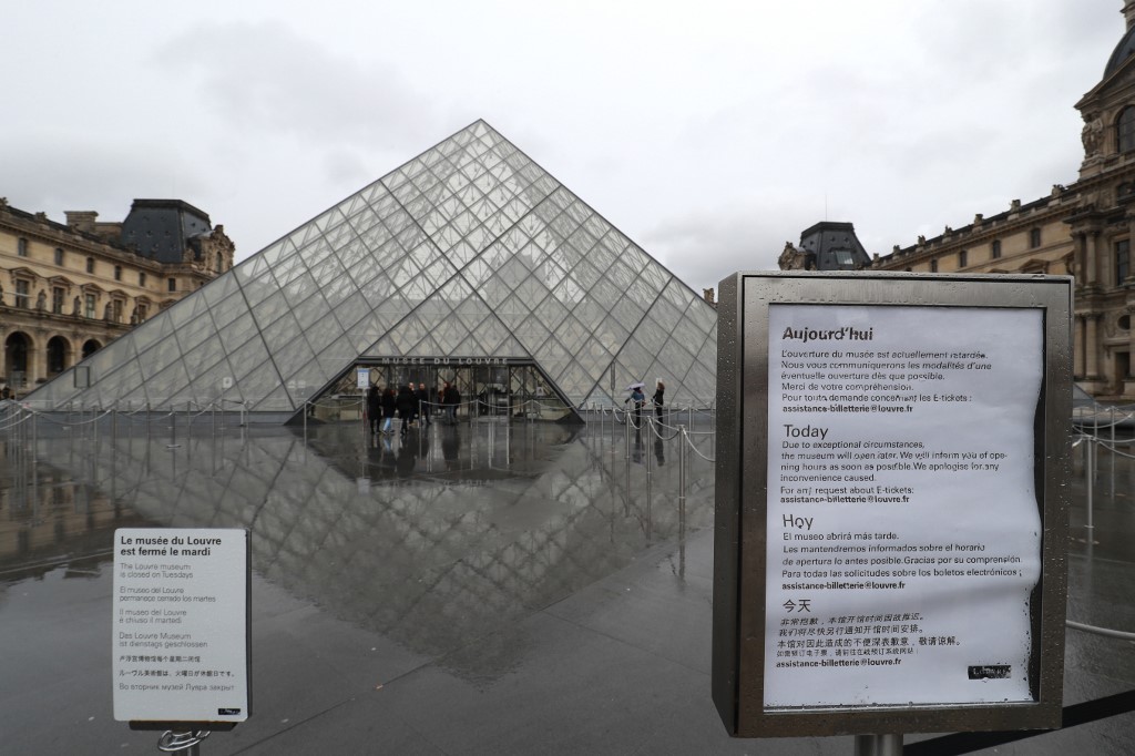 El museo del Louvre se mantendrá cerrado por el coronavirus hasta nueva orden