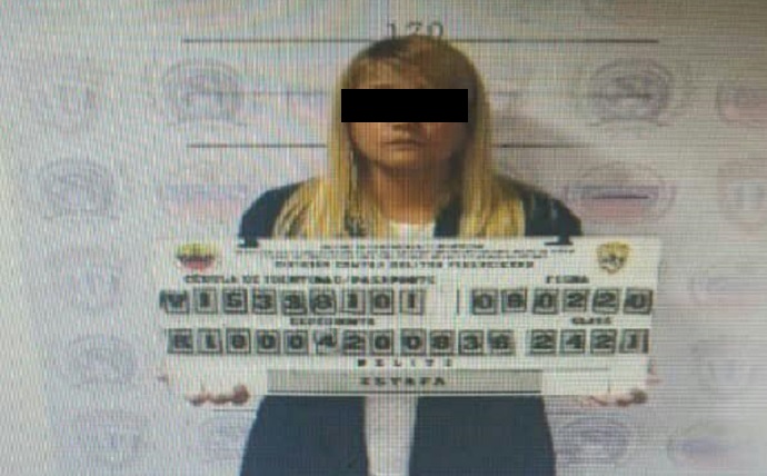 Detuvieron a mujer que ofrecía divisas en efectivo a cambio de recibir dinero en cuentas de terceros