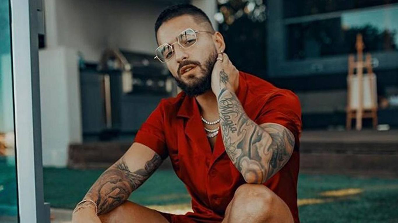 ¡Ufff! La foto de Maluma que calentó las redes en plena cuarentena 