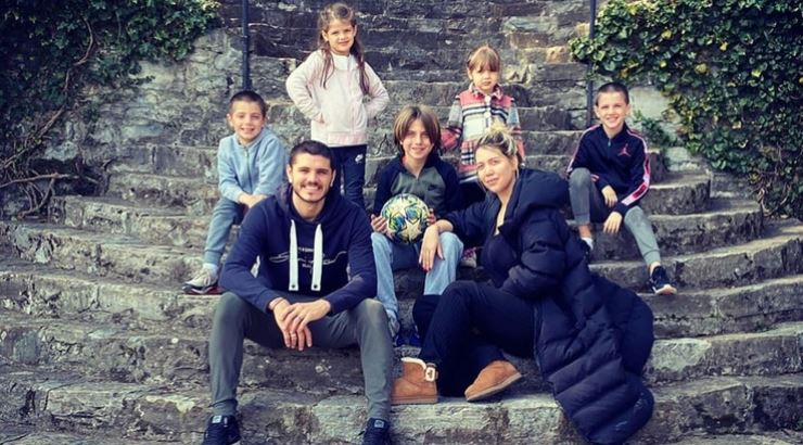 Así es la lujosa mansión donde Mauro Icardi cumple la cuarentena en Italia junto a su familia (Fotos)