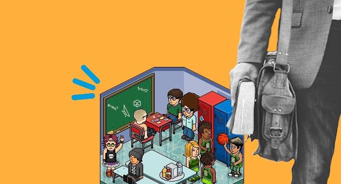 El ingenio de un profesor venezolano convirtió la plataforma digital Habbo en una escuela