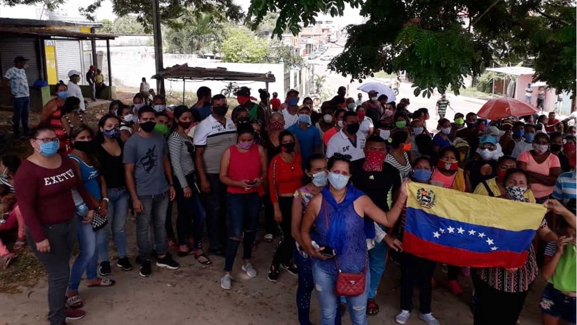 Habitantes de Tumeremo exigen ingreso de alimentos a zonas mineras