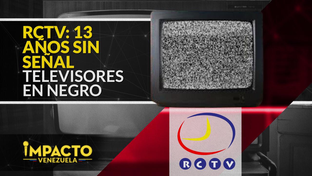 Televisores en negro rememoran el cierre de Rctv hace trece años (Video)