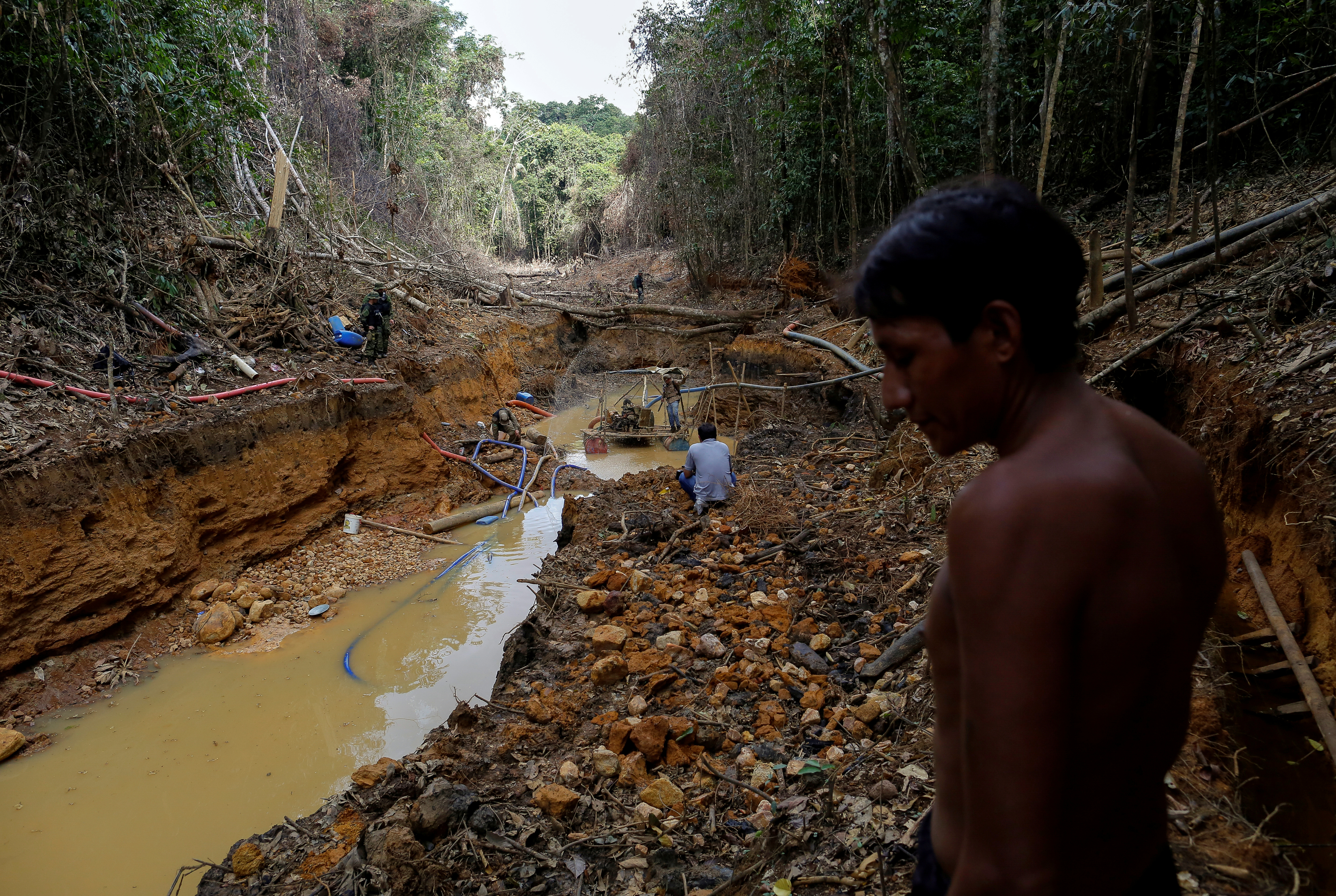 En el Alto Caura impera contaminación de mercurio por la minería ilegal