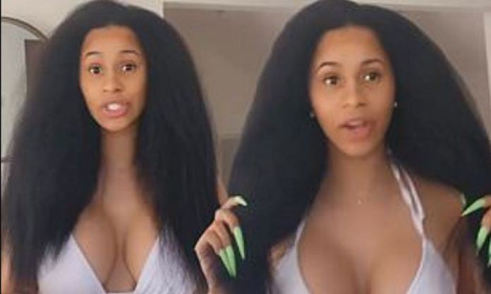 Cardi B mostró su dañado cabello y lo arregló con receta casera (+Antes y después)