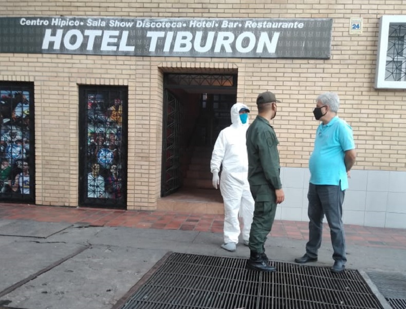 Privada de libertad fue trasladada a un hotel por presuntamente poseer coronavirus