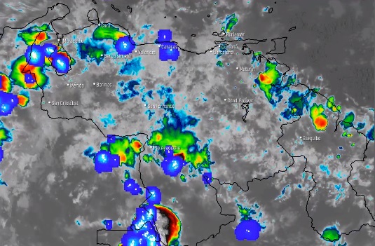 El estado del tiempo en Venezuela este viernes #26Jun, según el Inameh