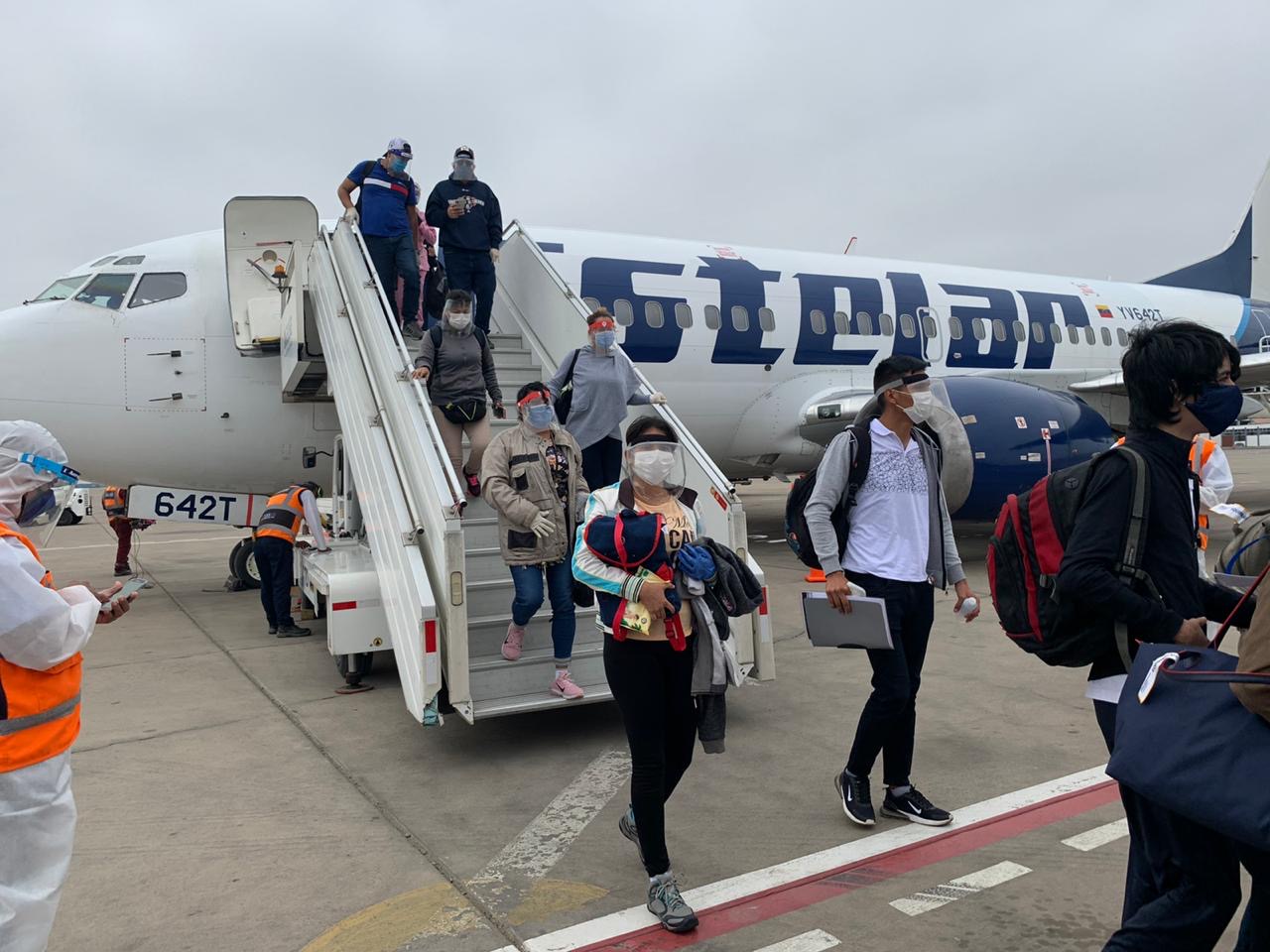 Aerolíneas Estelar continúa los vuelos de repatriación