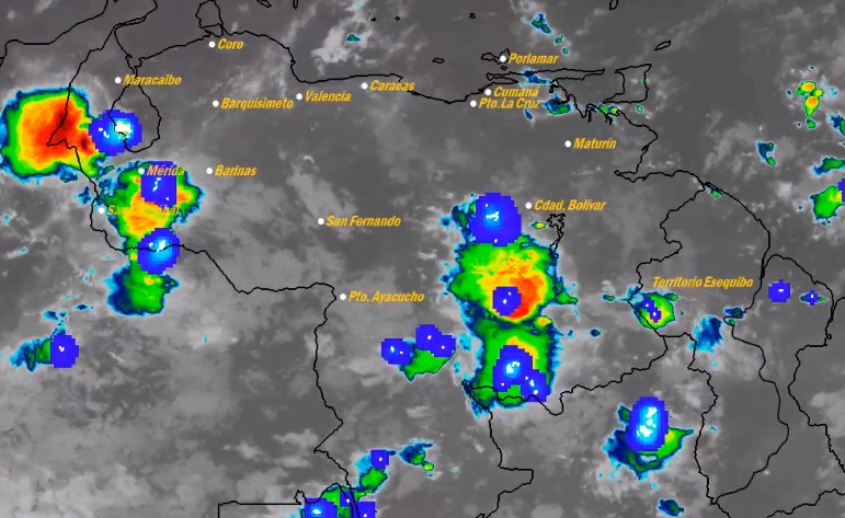 El estado del tiempo en Venezuela este viernes #17Jul, según el Inameh