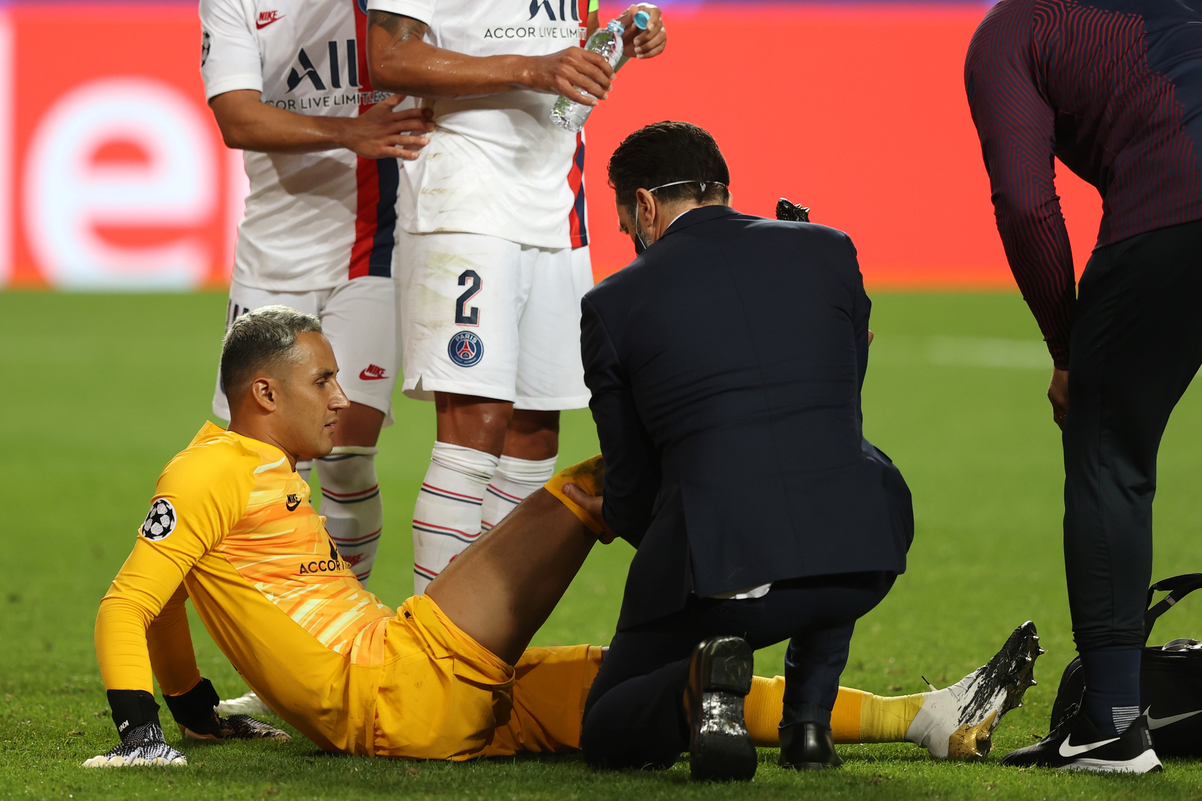 Preocupación en el PSG: Keylor Navas “duda” para la semifinal de Champions