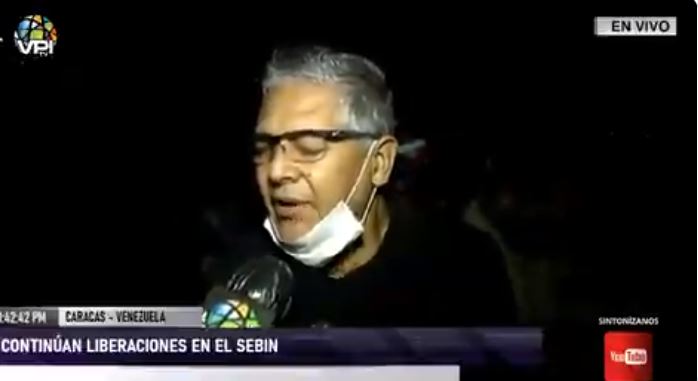 “Por fin me voy a reunir con mi familia”: Fue liberado el abogado Enrique Perdomo (Video)