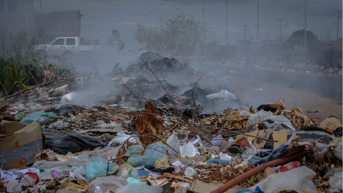 Escasez de combustible propicia la acumulación de residuos biomédicos contaminados en Caroní