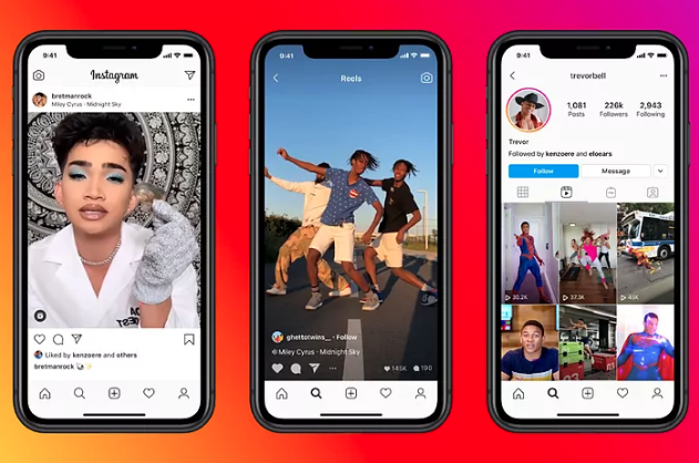 Reels, el nuevo rival de Tik Tok