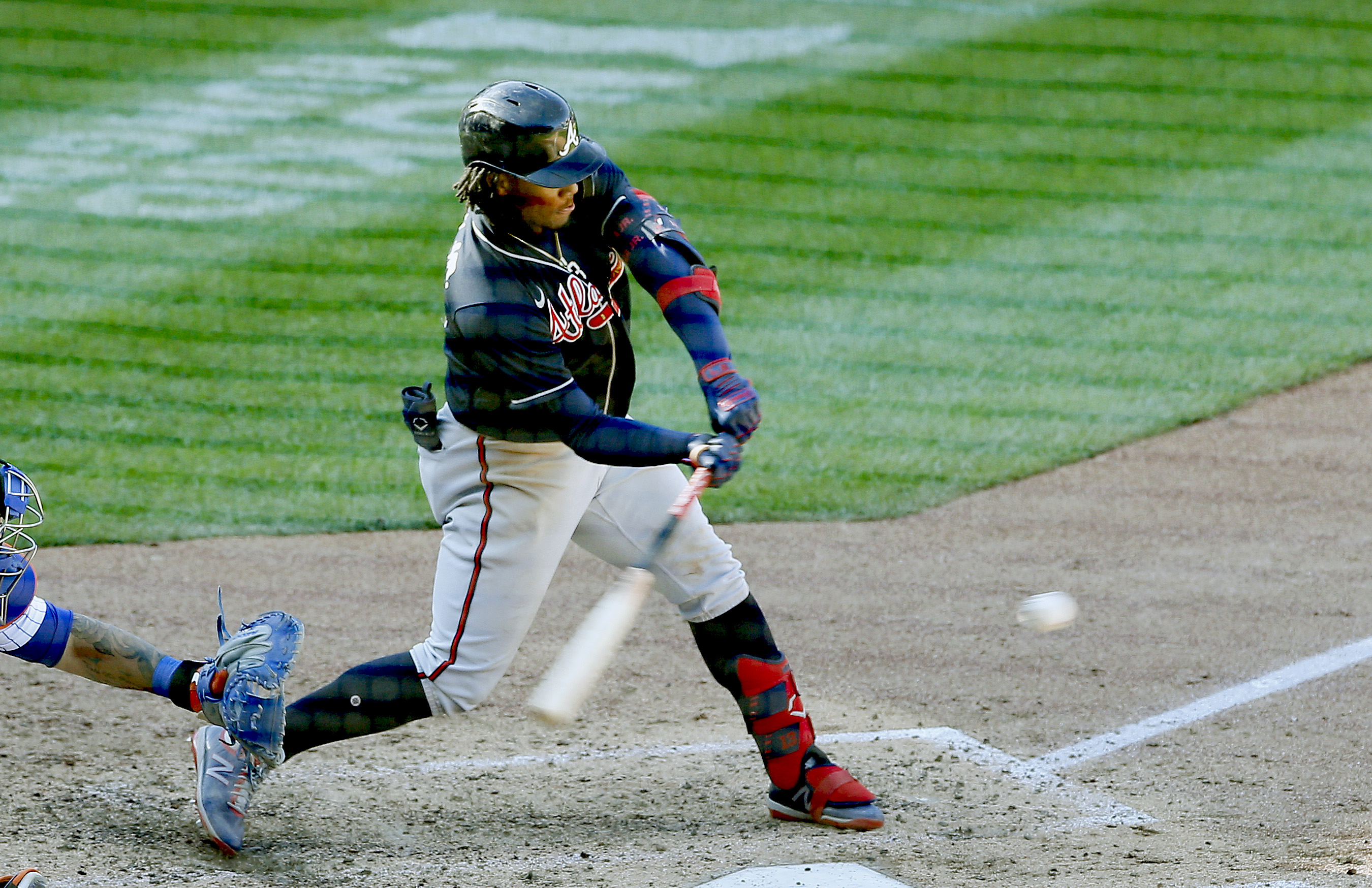 Ronald Acuña Jr. despachó jonrón en triunfo de Bravos sobre Mets (Video)