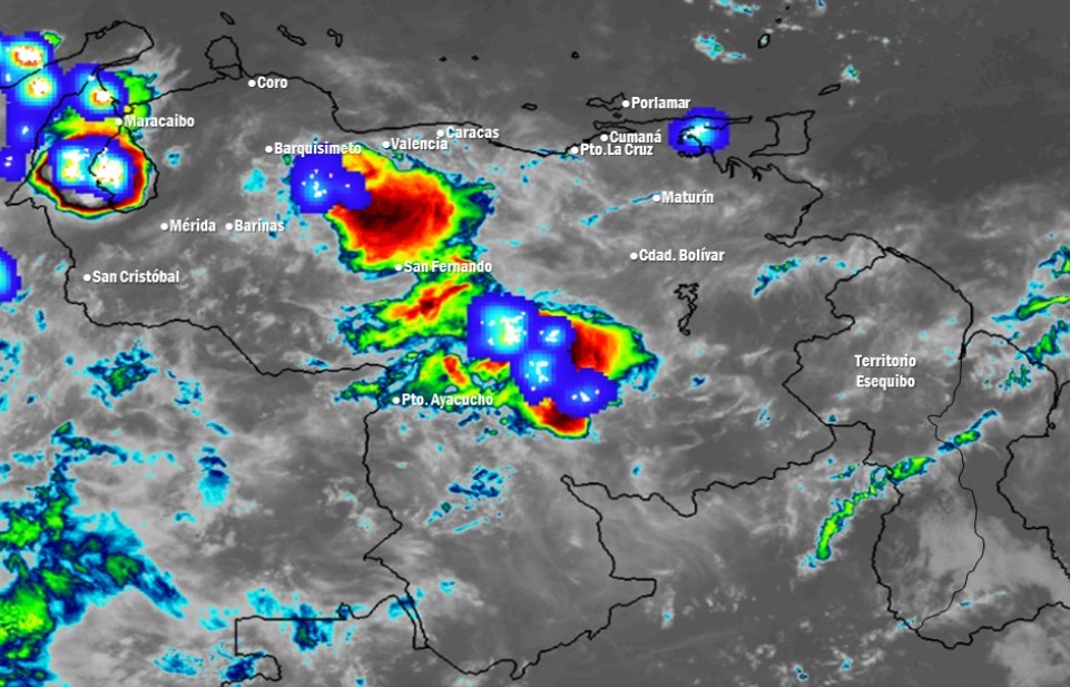 El estado del tiempo en Venezuela este jueves #24Sep, según el Inameh