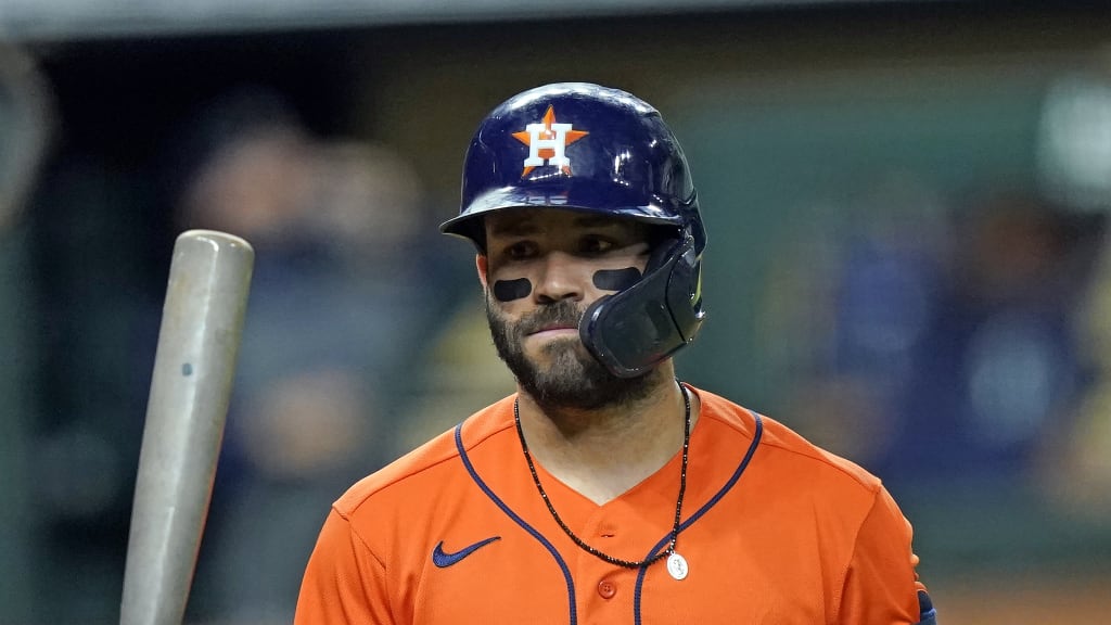 Astros colocaron a José Altuve en la lista de lesionados