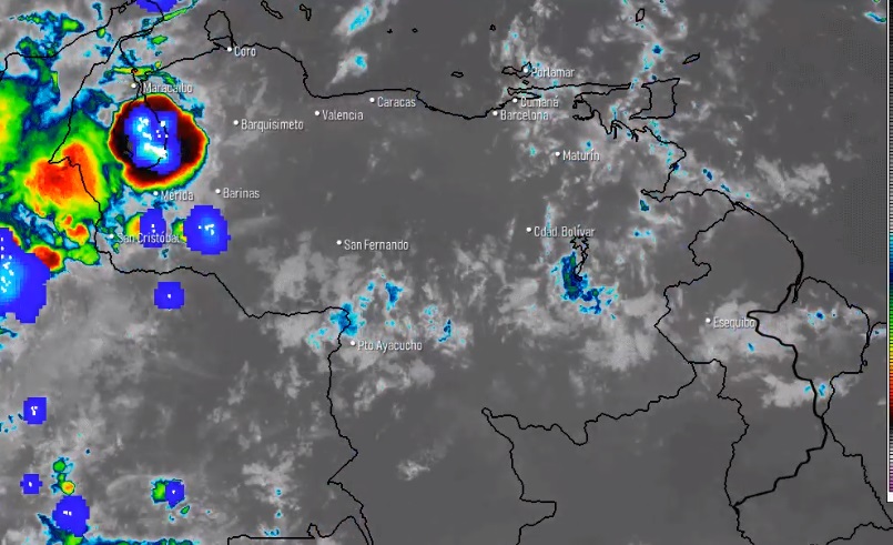 El estado del tiempo en Venezuela este viernes #4Sep, según el Inameh